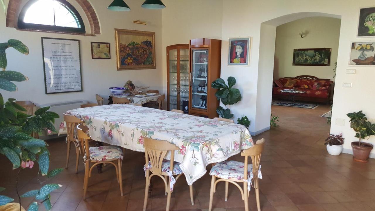Agriturismo Casa Montecucco Giuncarico Eksteriør bilde
